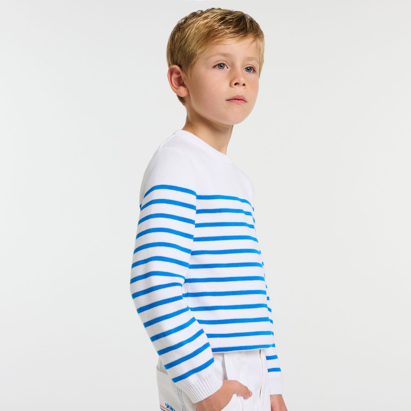 Jumper Jacadi x Saint James Boy - Blue/White