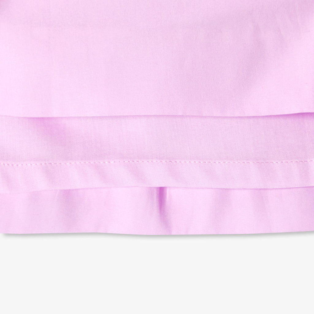 Baby girl poplin dress - Lilac