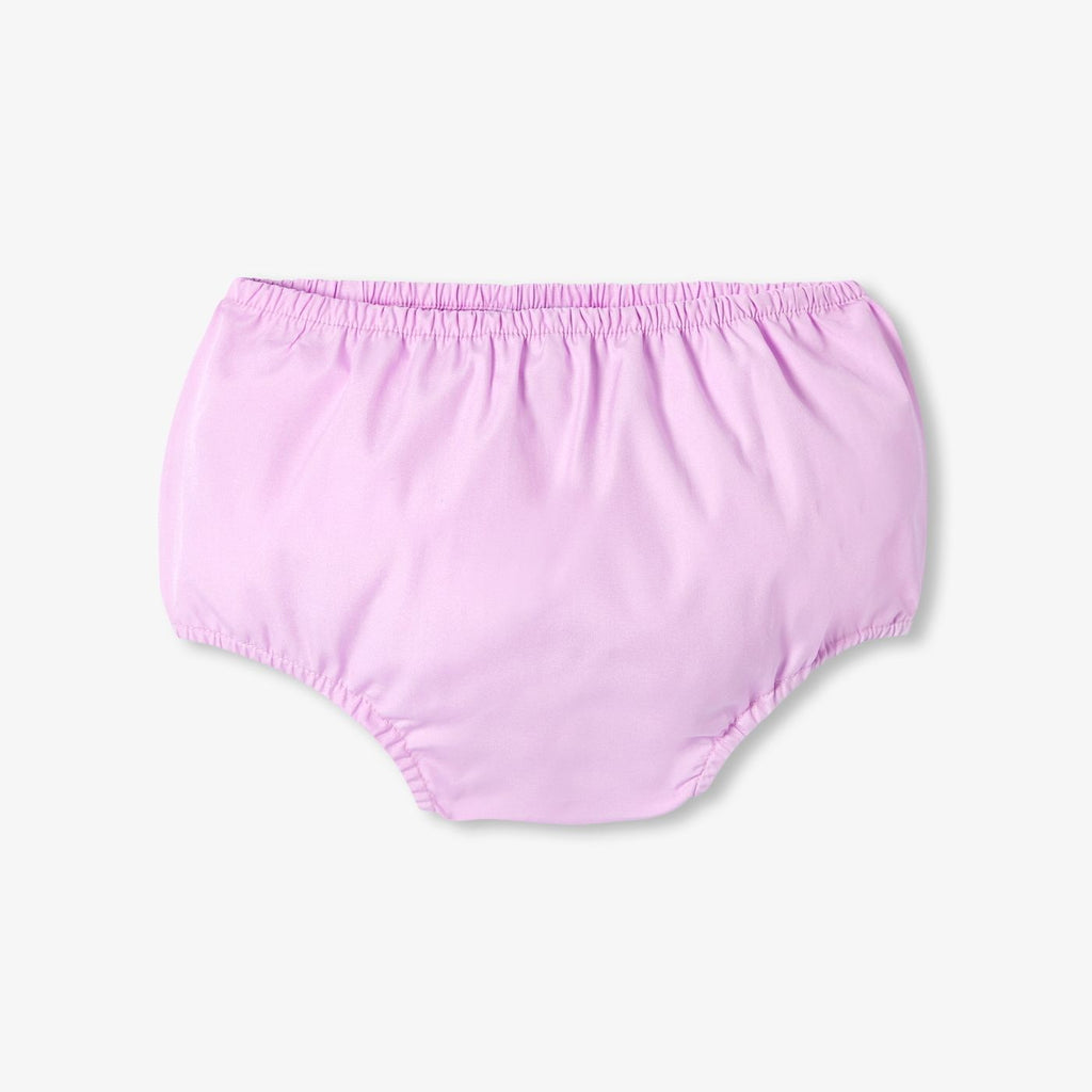 Baby girl poplin dress - Lilac