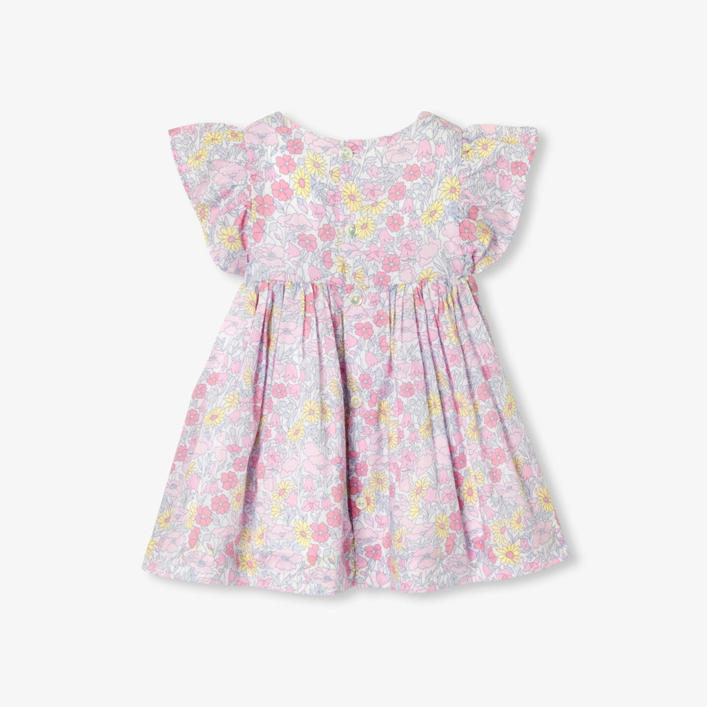 Dress in Liberty Fabric Baby Girl - Multicolour