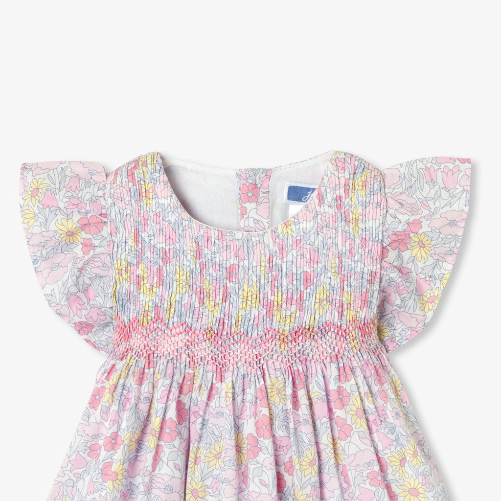 Dress in Liberty Fabric Baby Girl - Multicolour