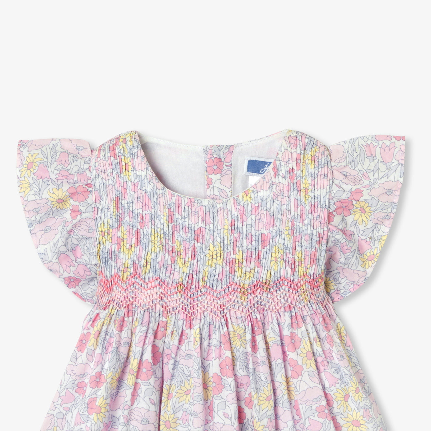 Dress in Liberty Fabric Baby Girl - Multicolour