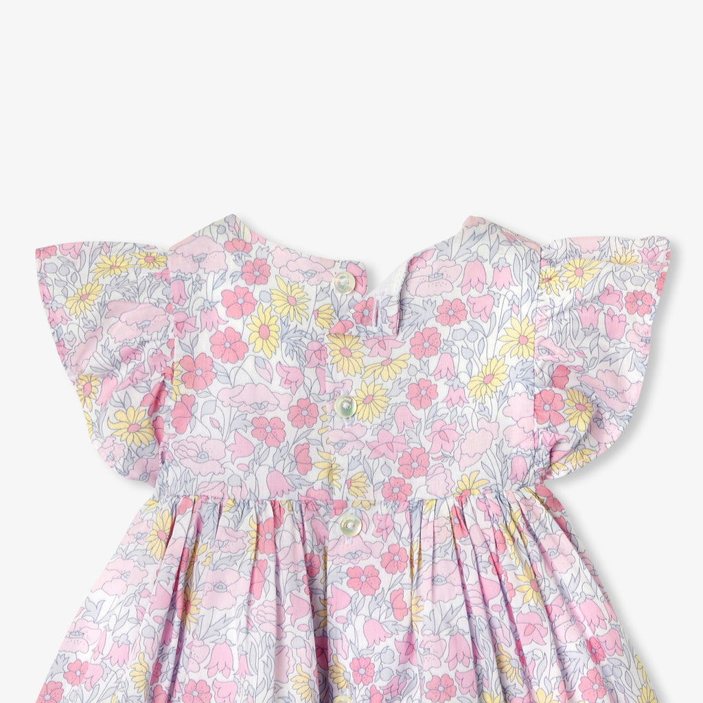 Dress in Liberty Fabric Baby Girl - Multicolour