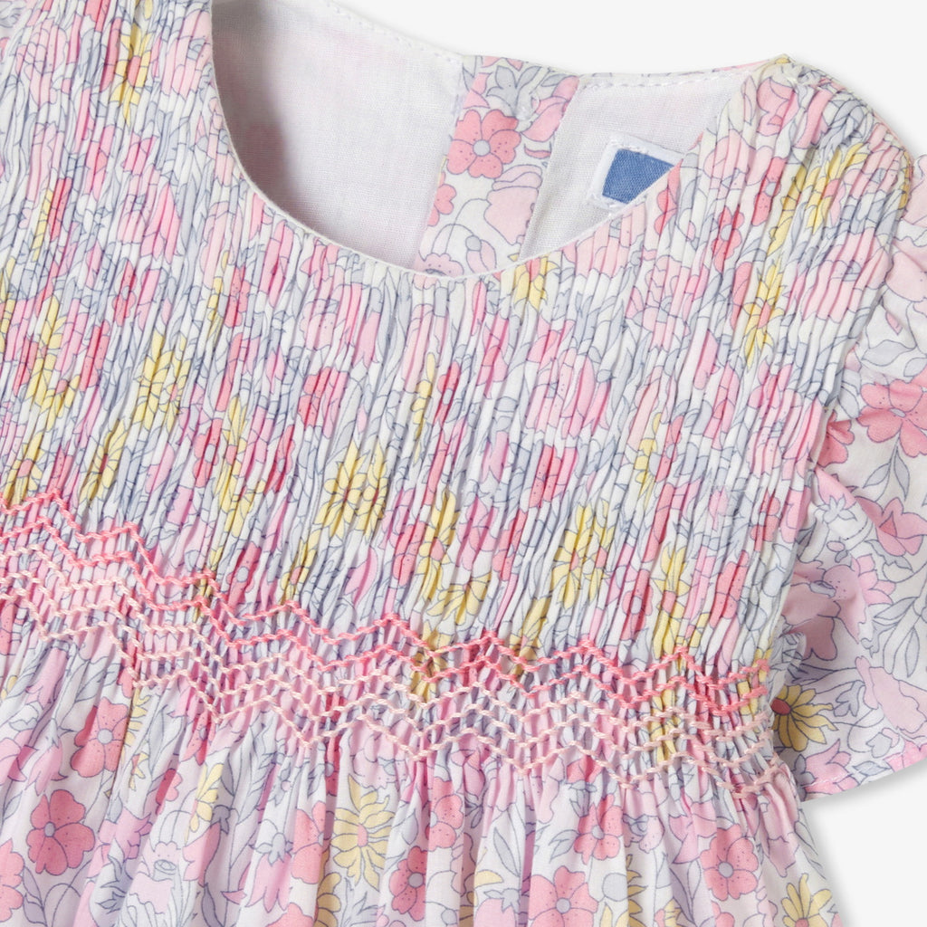 Dress in Liberty Fabric Baby Girl - Multicolour
