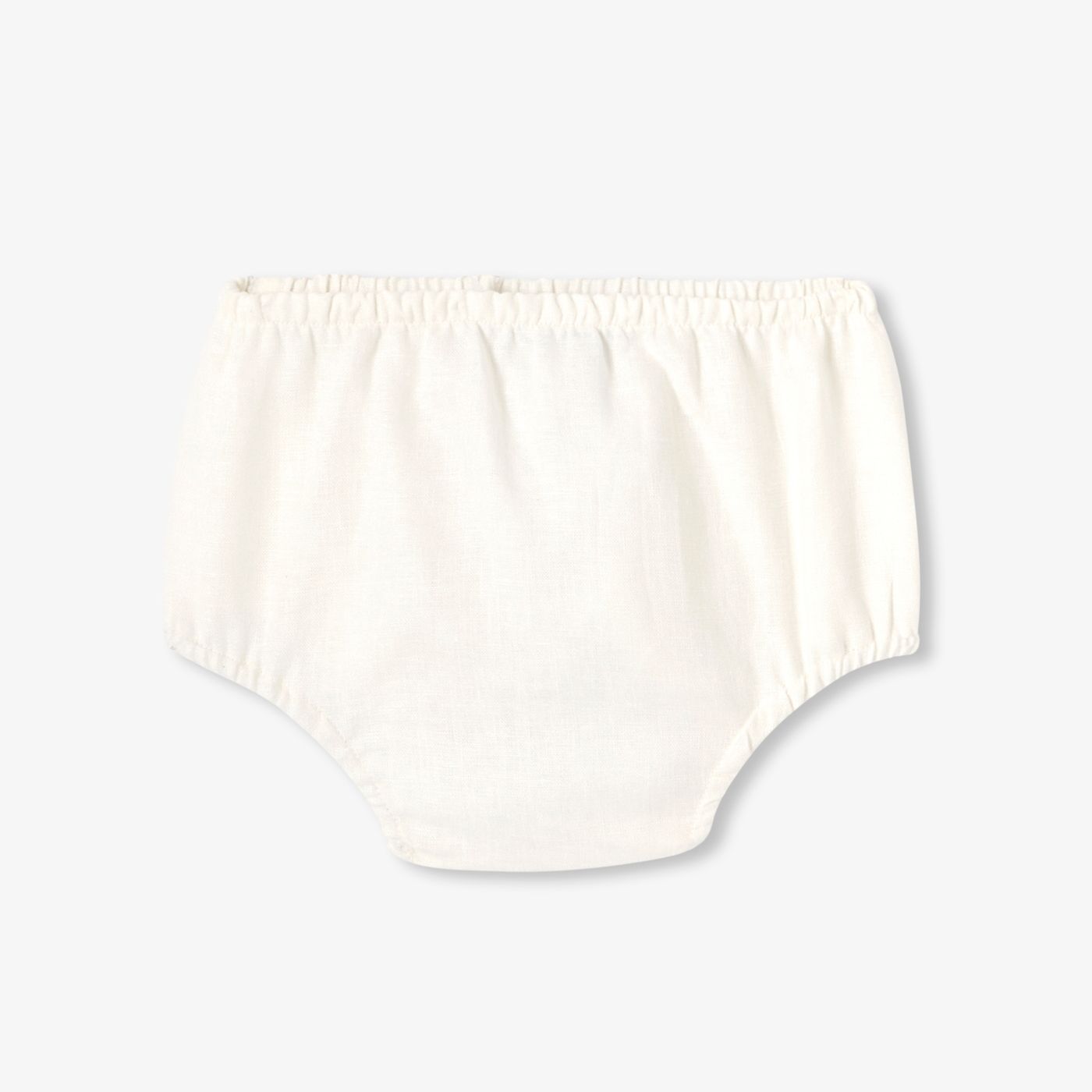 Dress in Linen Baby Girl - Jacadi Sweet White