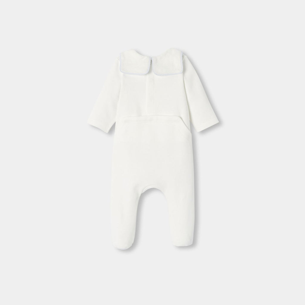 Baby boy cotton interlock pyjamas - Jacadi Sweet White