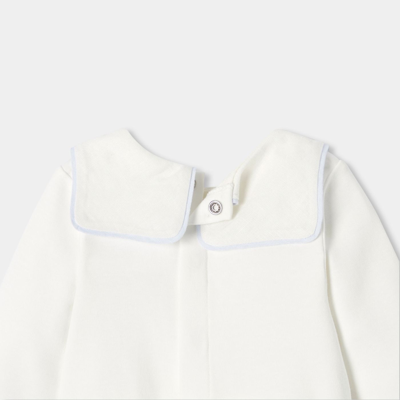 Baby boy cotton interlock pyjamas - Jacadi Sweet White