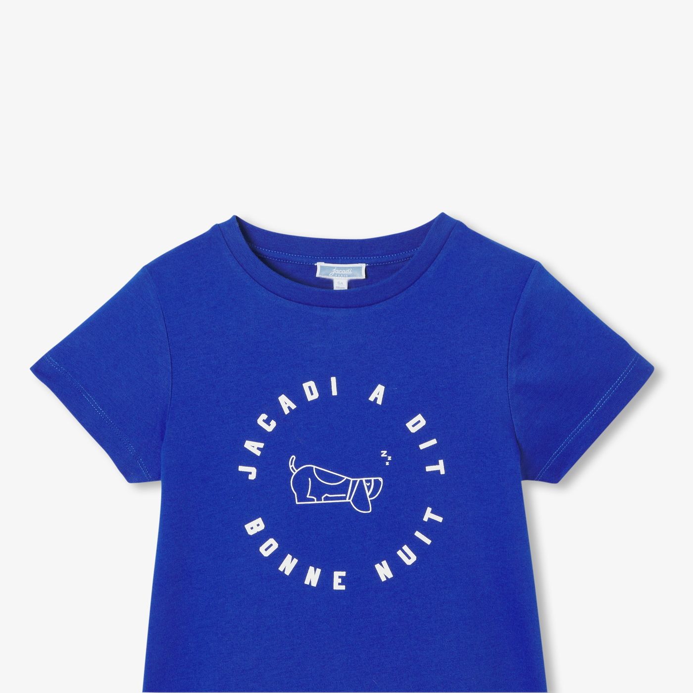 Boy cotton short pyjamas - Blue/White