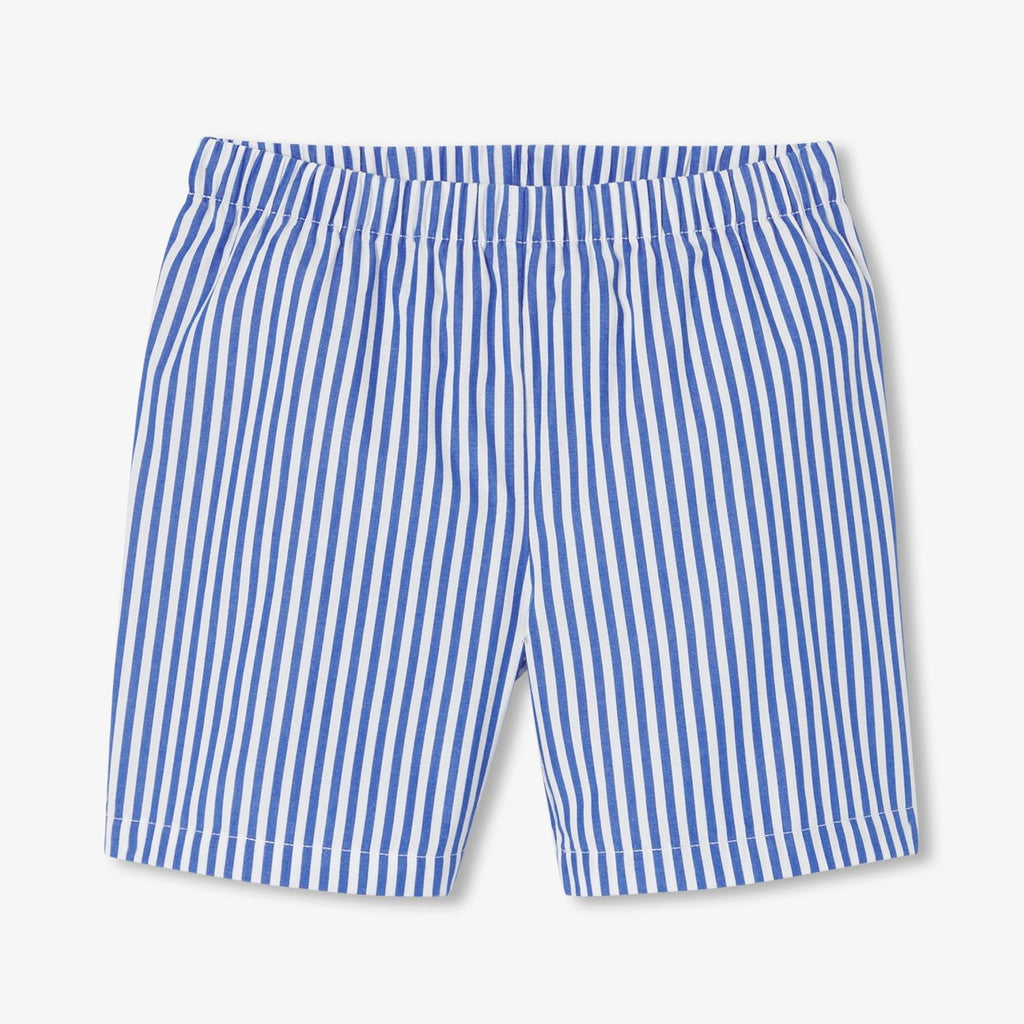 Boy cotton short pyjamas - Blue/White