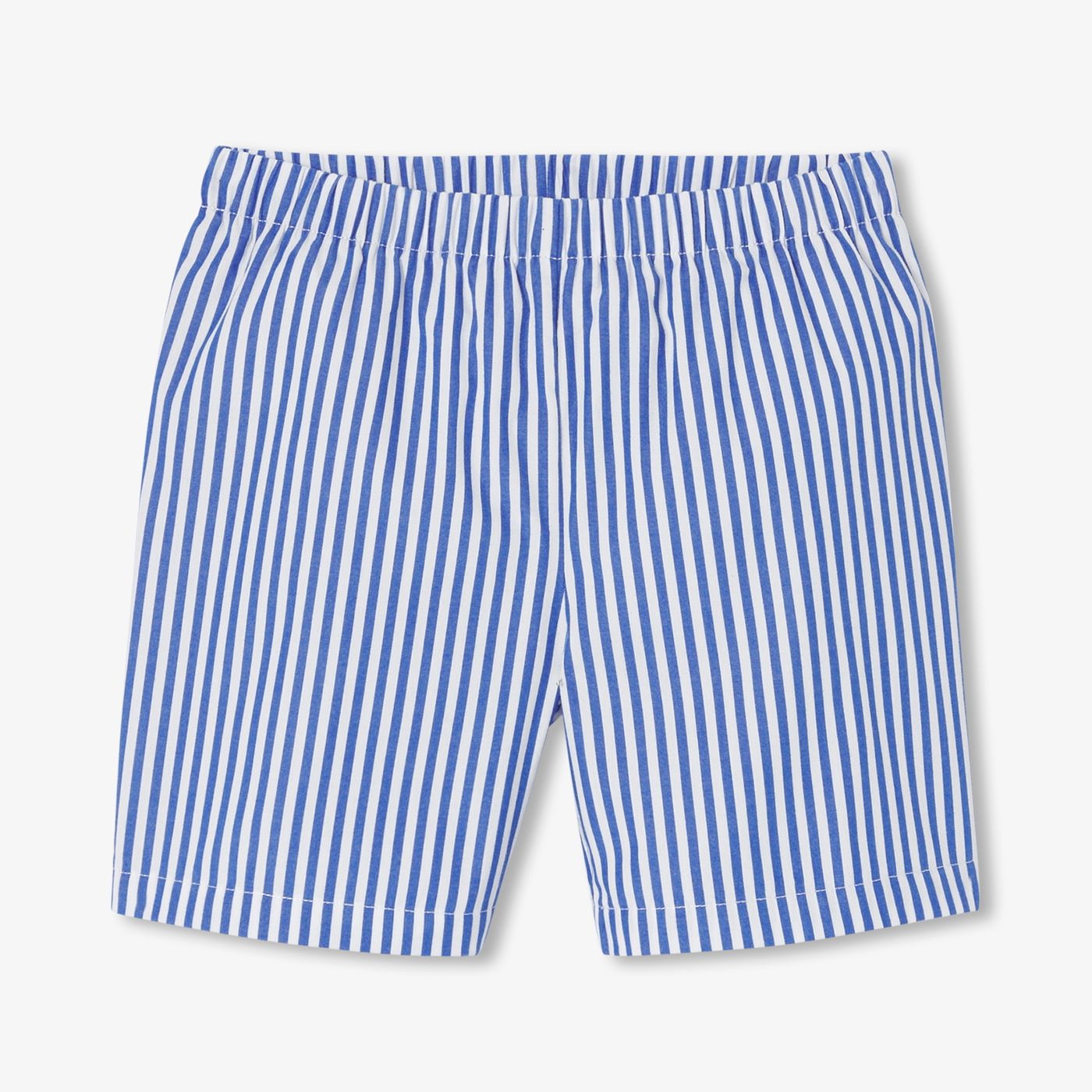 Boy cotton short pyjamas - Blue/White