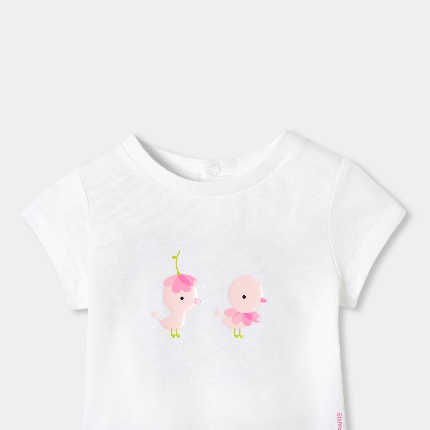 T-shirt Short-sleeved Baby Girl - Jacadi White