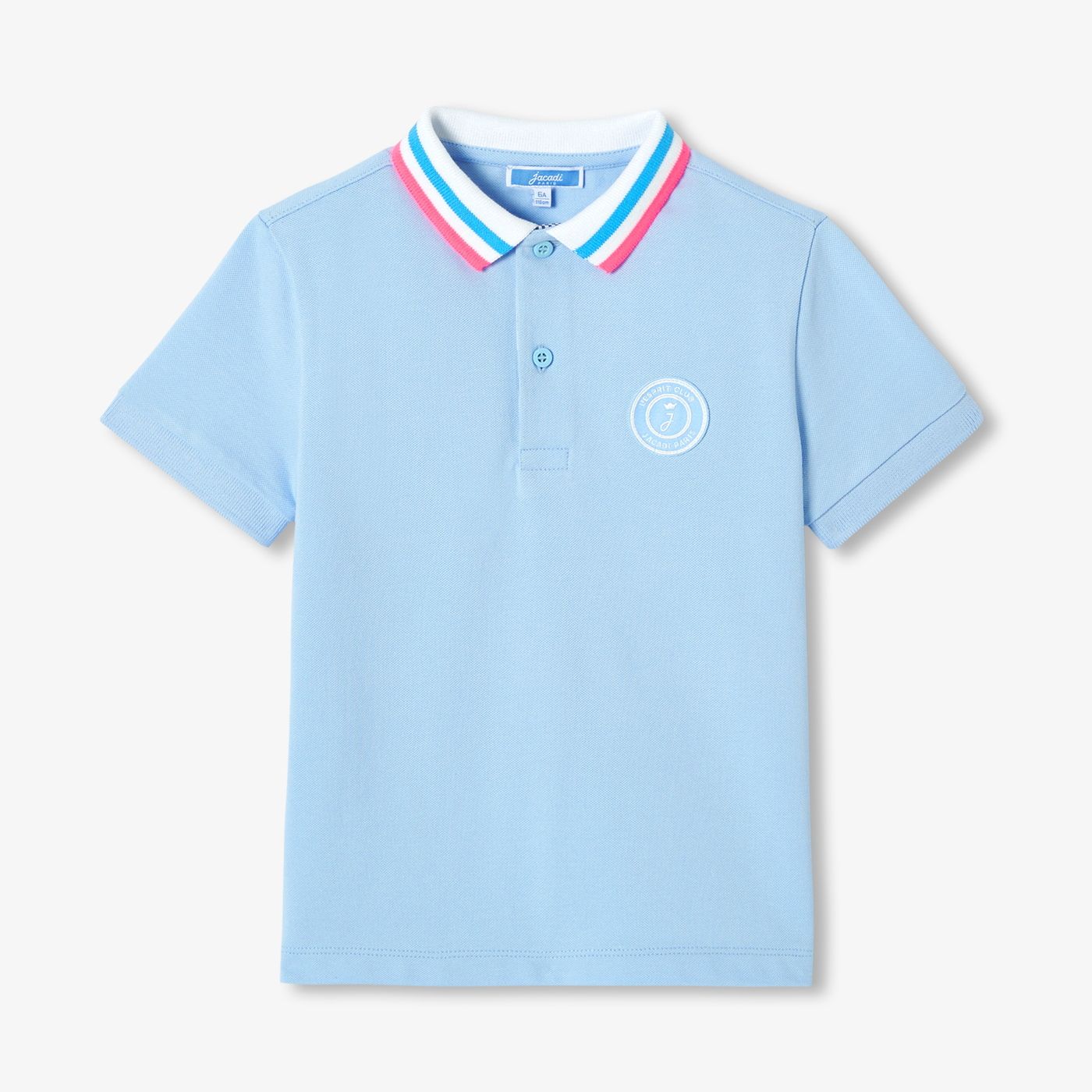 Boy mini piqué cotton polo shirt shirt