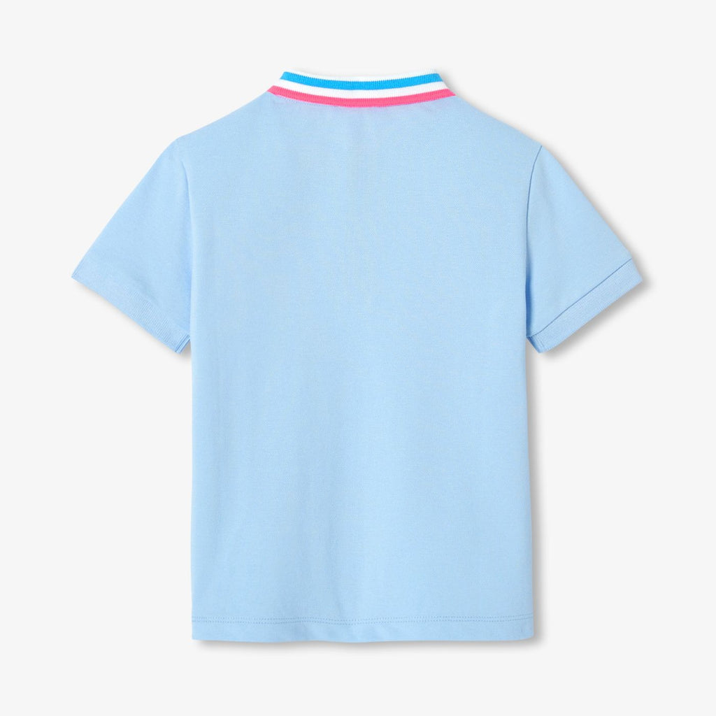 Boy mini piqué cotton polo shirt shirt