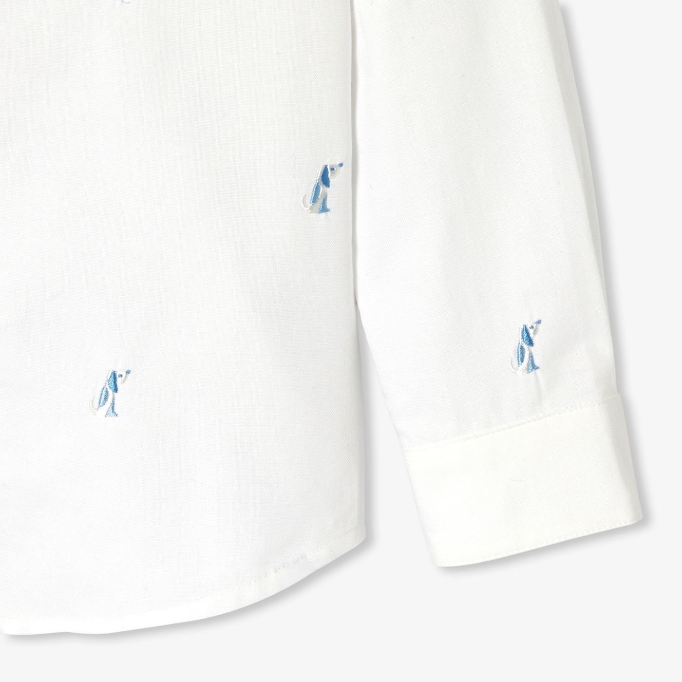 Boy printed Oxford shirt