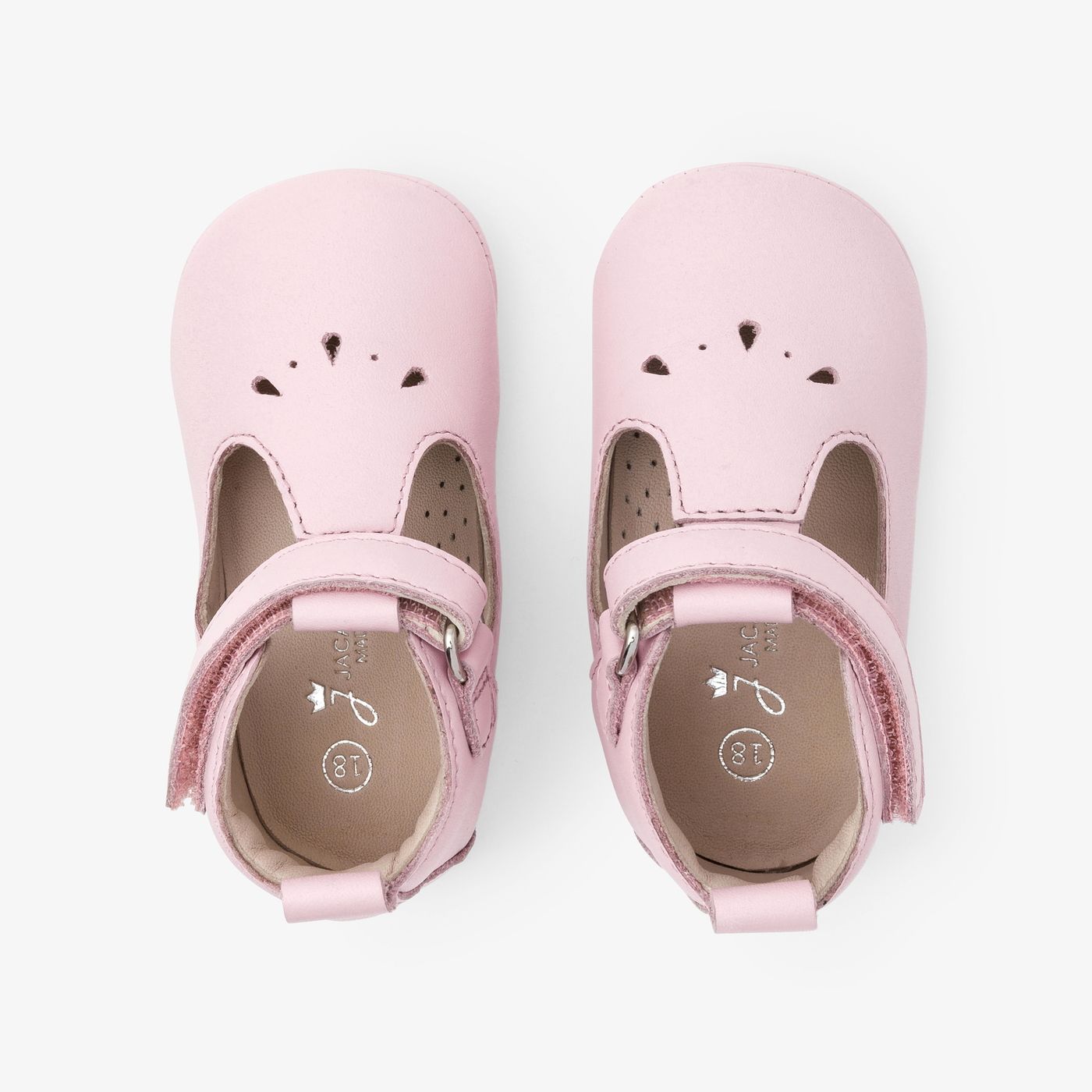 Baby Shoes Morbide With Cinturino a T Baby Girl - Pink