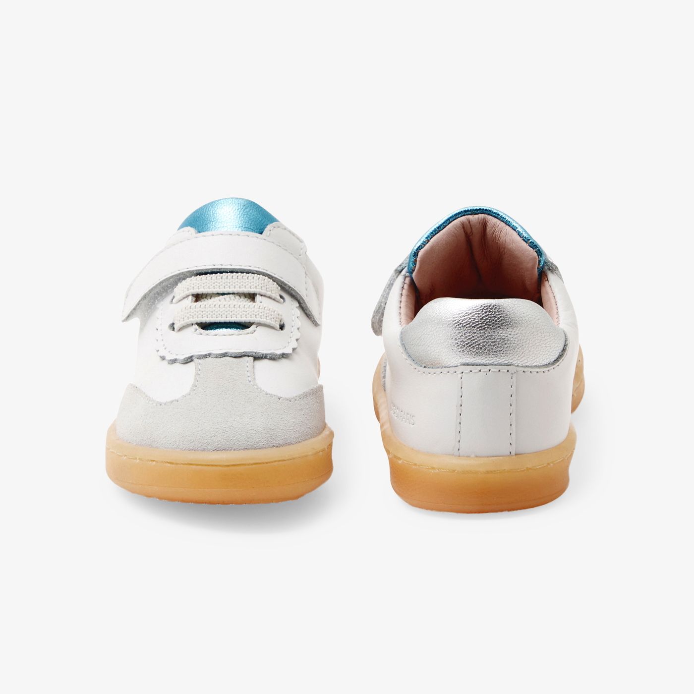 Sneakers Baby Girl in Leather - Bianco Jacadi