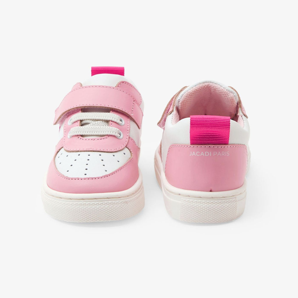 Sneakers Baby Girl in Leather - Pink