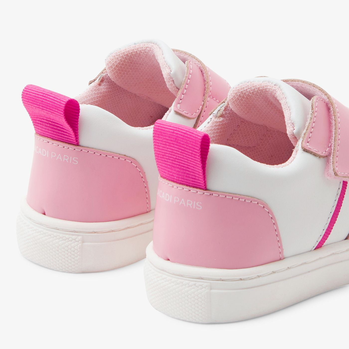Sneakers Baby Girl in Leather - Pink
