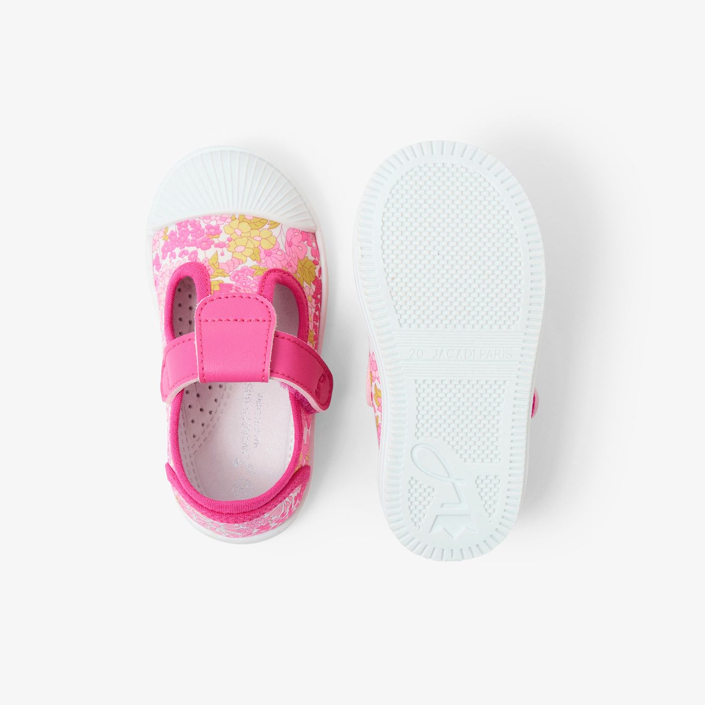 Baby girl canvas sandals