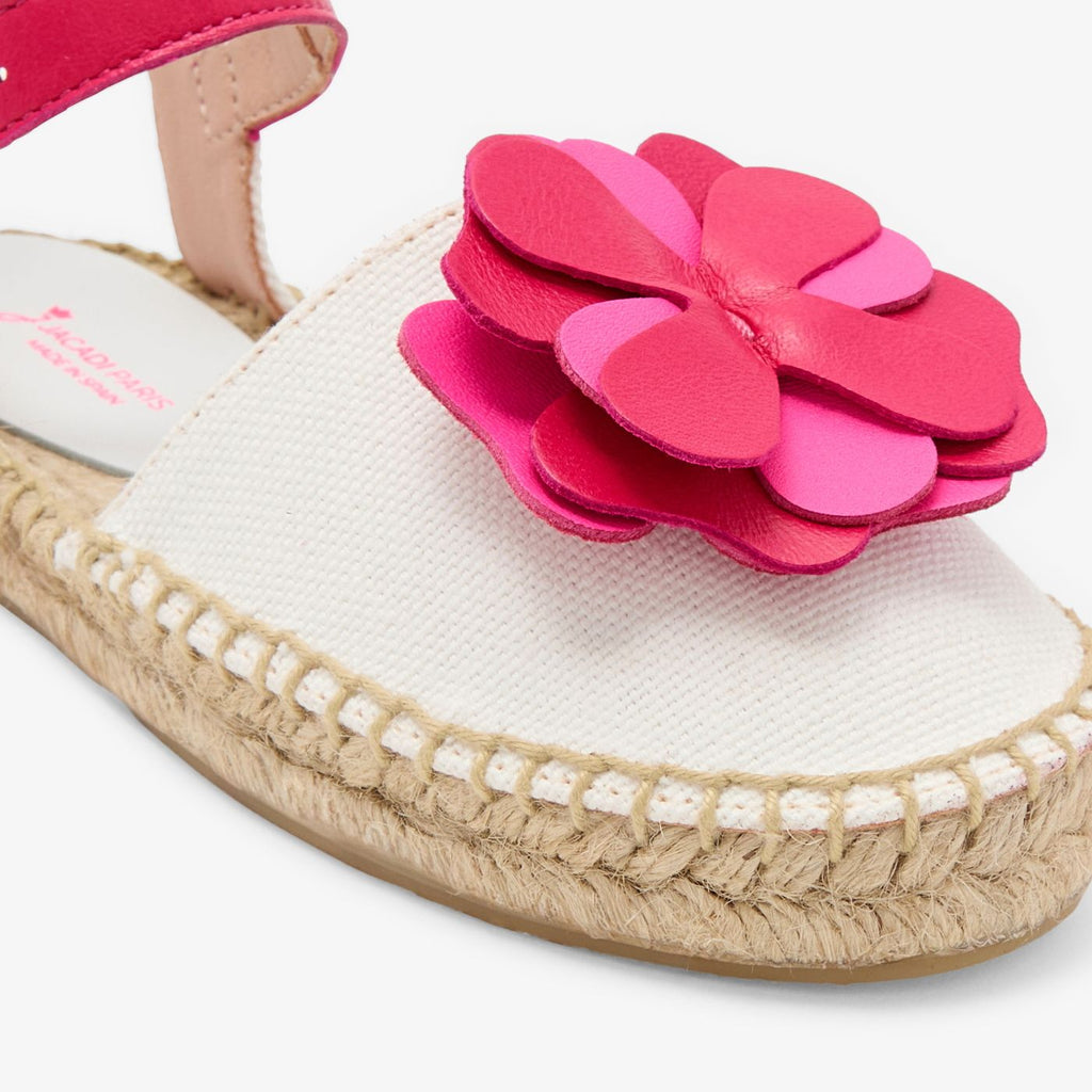 Espadrillas Girl - White/Pink