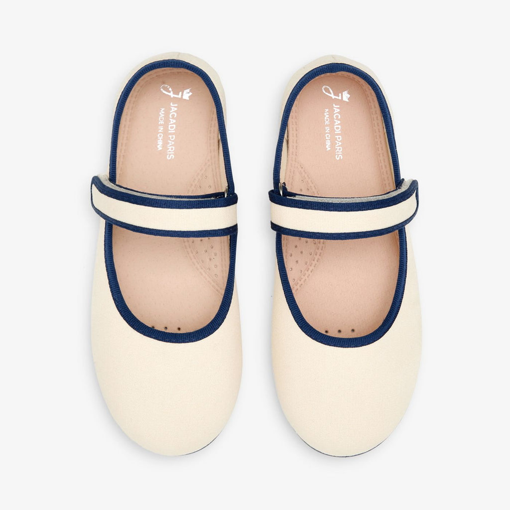 Baby girl ballet flats - Ivory