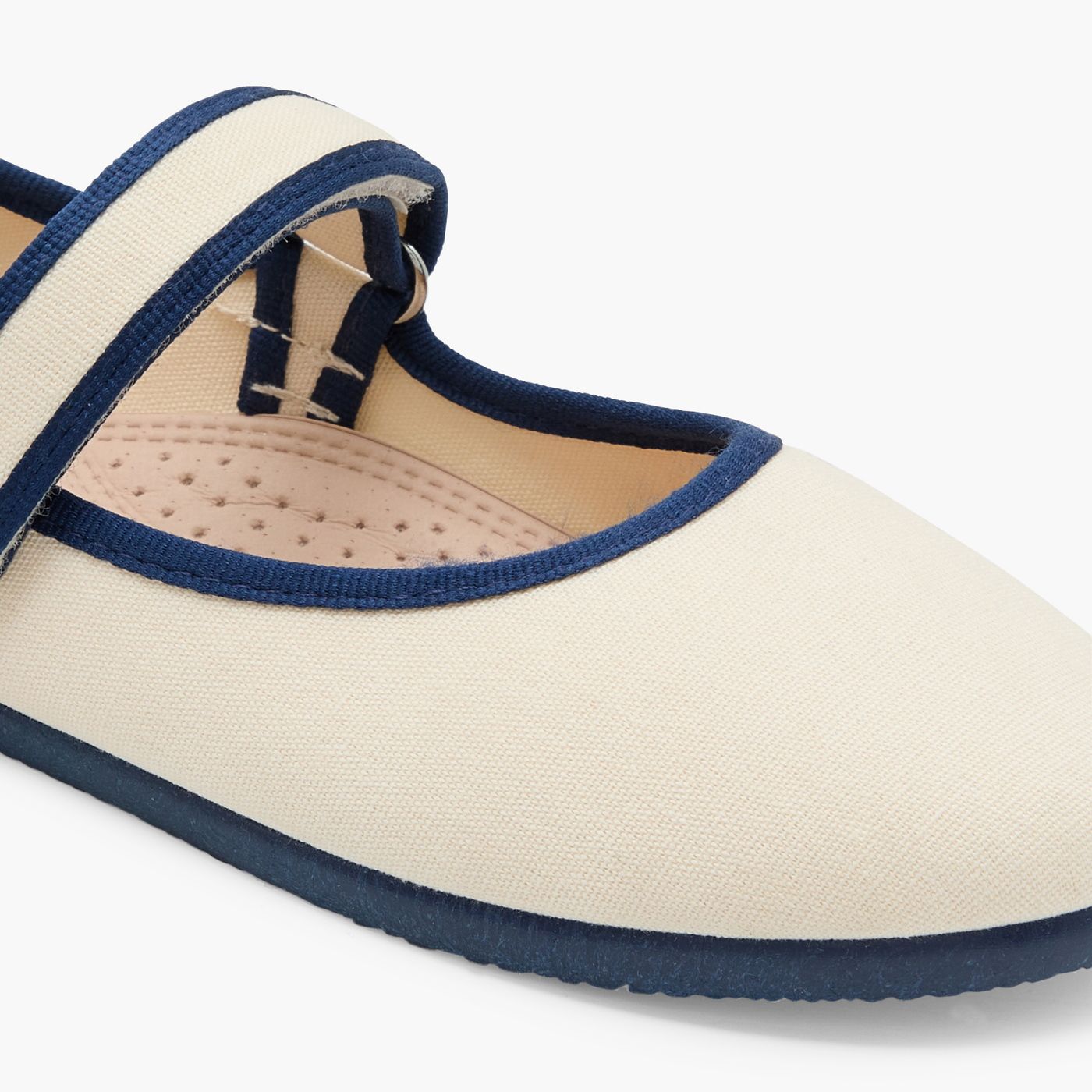 Baby girl ballet flats - Ivory