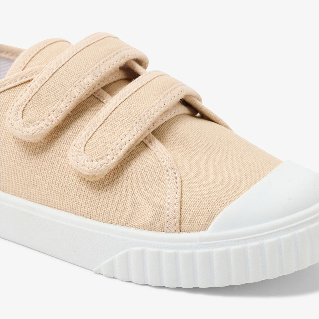 Boy canvas trainers - Sand