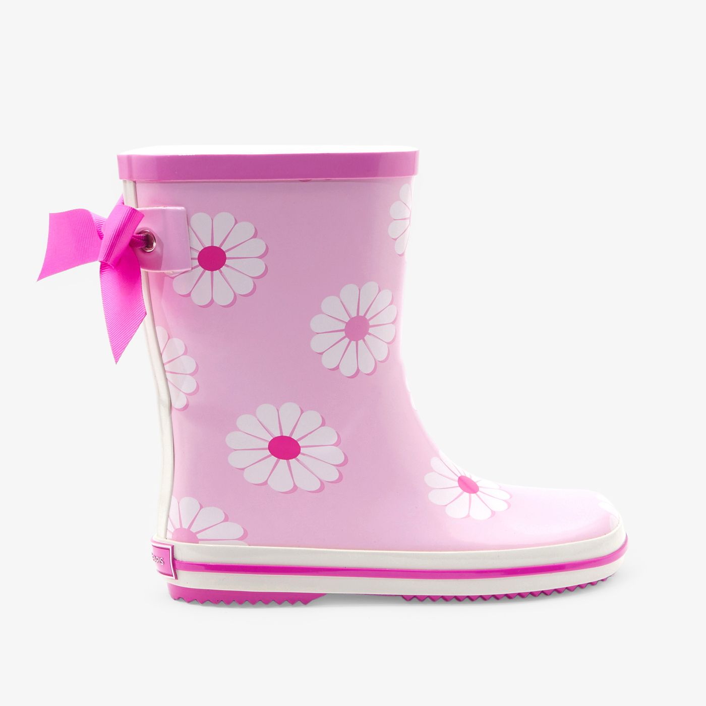 Girl rain boots - White/Pink