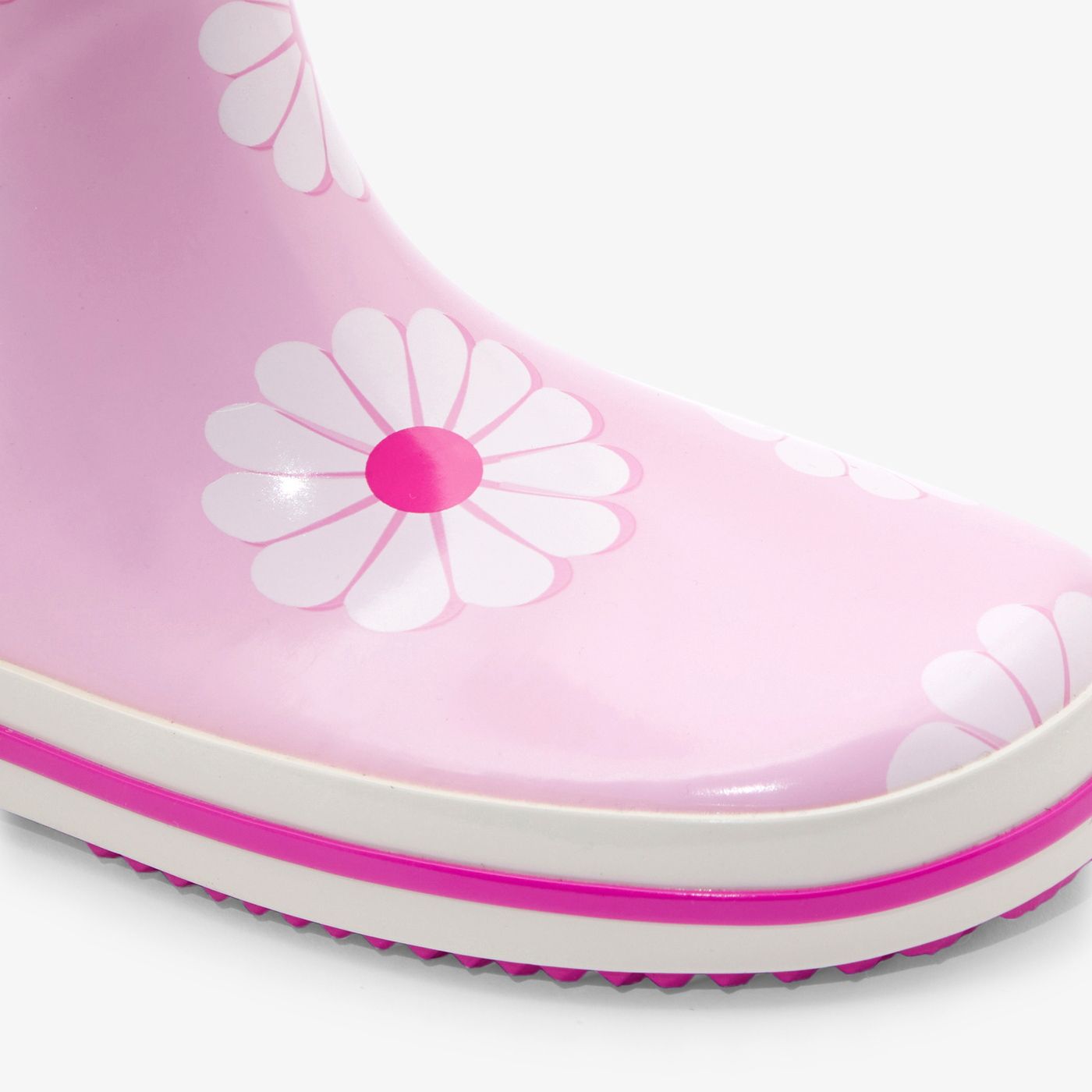 Girl rain boots - White/Pink