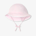 Hat in Cotton Baby Girl - Pink/White