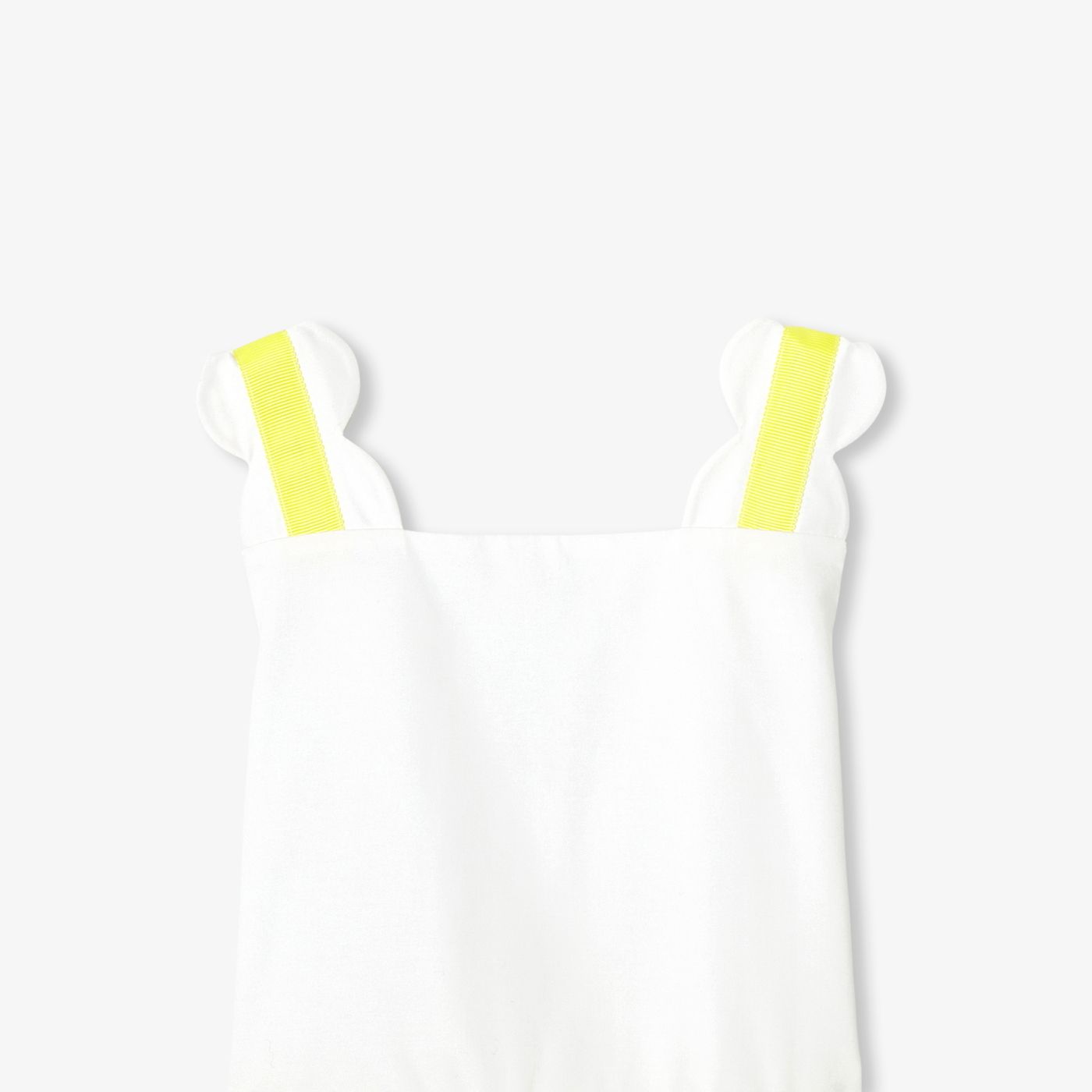Ceremony Dress Girl - White/Giallo