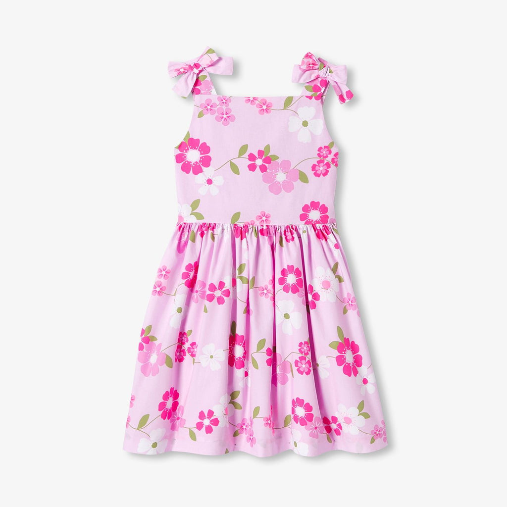 Ceremony Dress With Spalline Girl - Pink/Multicolour