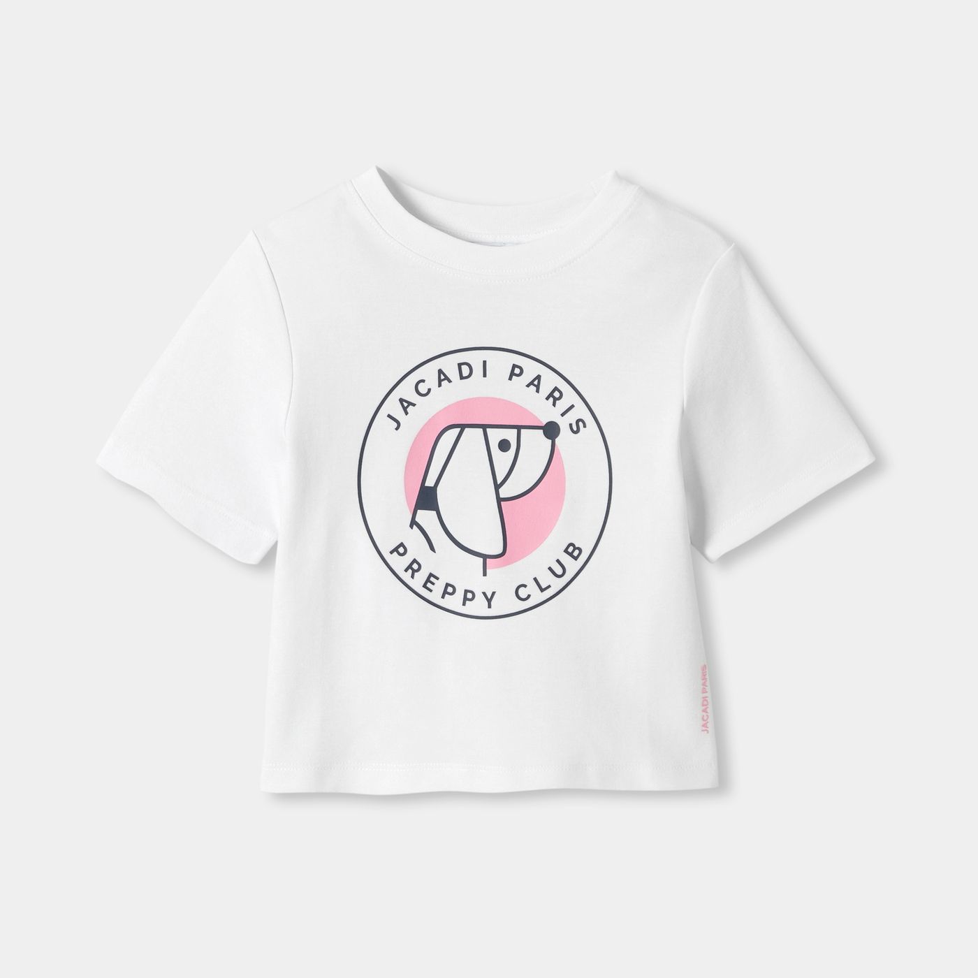 T-shirt Taglio Boxy Girl - Jacadi White