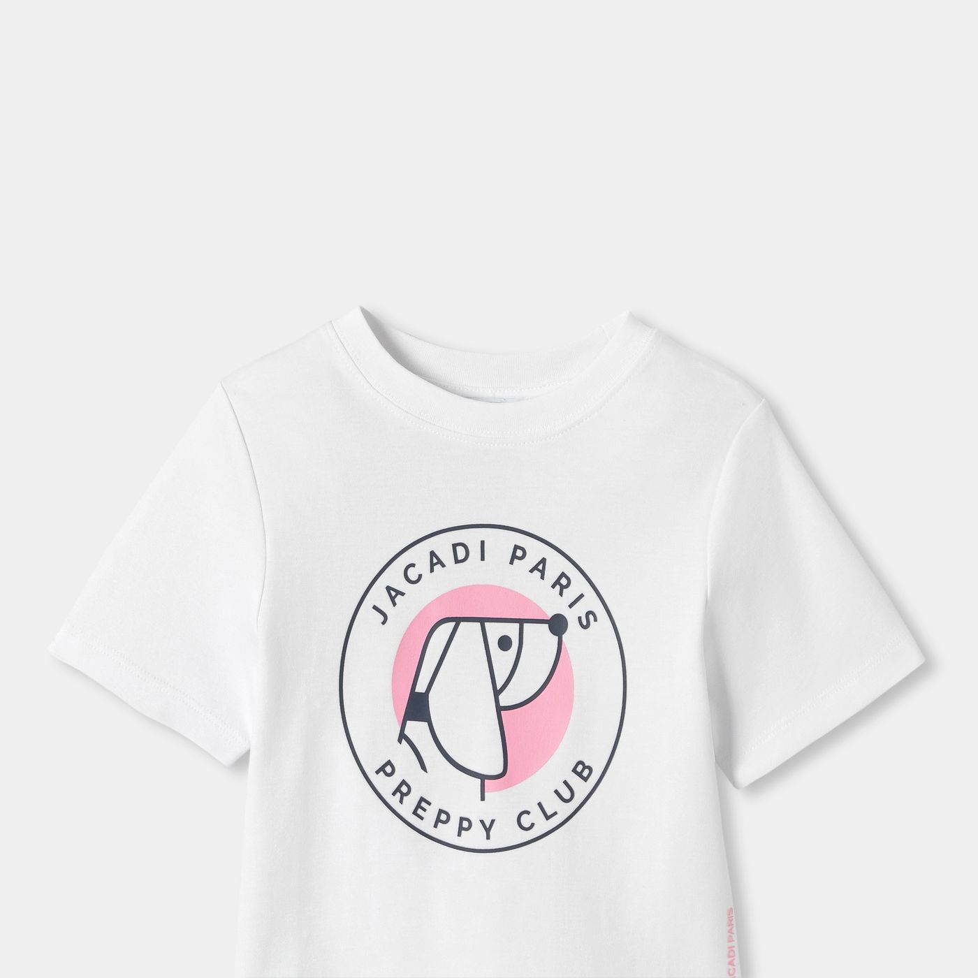 T-shirt Taglio Boxy Girl - Jacadi White