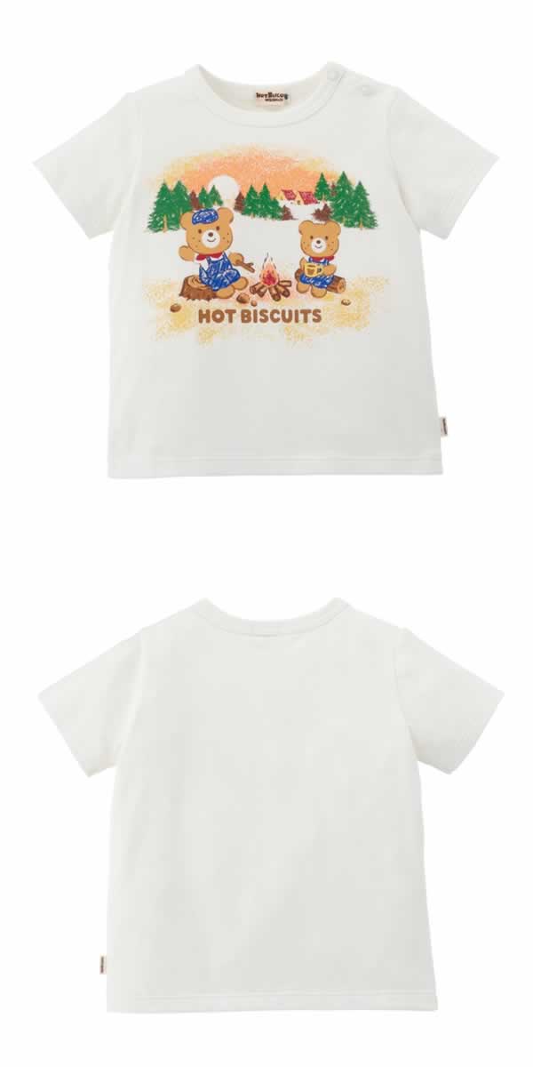 MK-NB093 - Hot Biscuit Bear Tshirt (親子裝 - 小朋友)