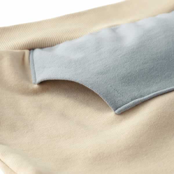 Hot Biscuit - Beans-kun Dusty Color Hoodie for Boys and Girls - 90-120cm