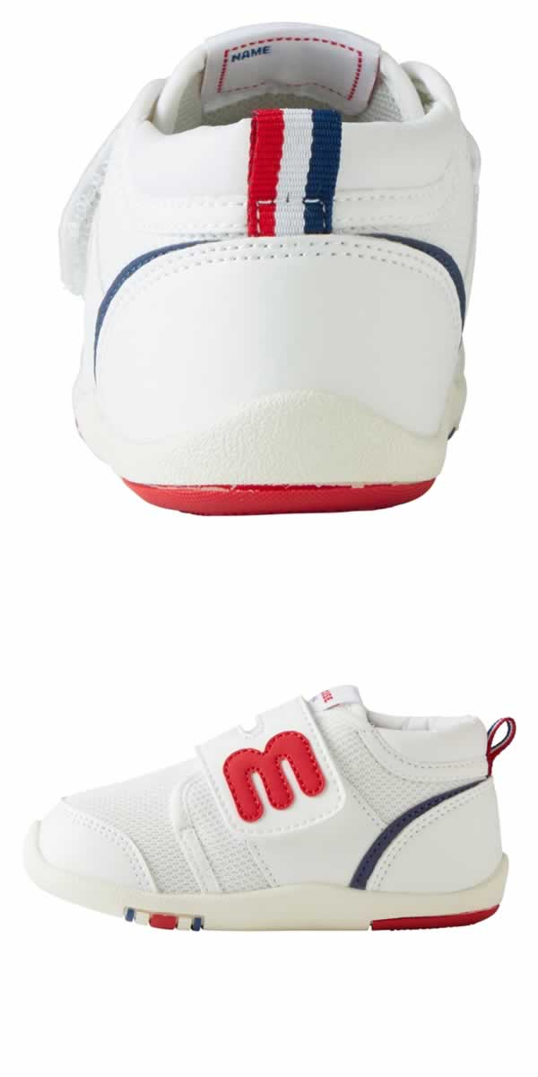 MK-NB194 - Mikihouse Shoes (White)