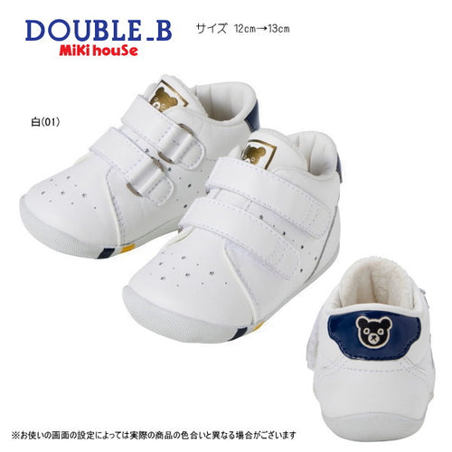 Double B - Double BB ( ) Double BB-kun First Baby Shoes for Boys and Girls - 12.5cm