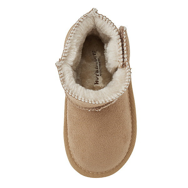 Hot Biscuit - Fluffy Short Boots (No Shoe Box) Baby Kids Boys Girls - 13cm