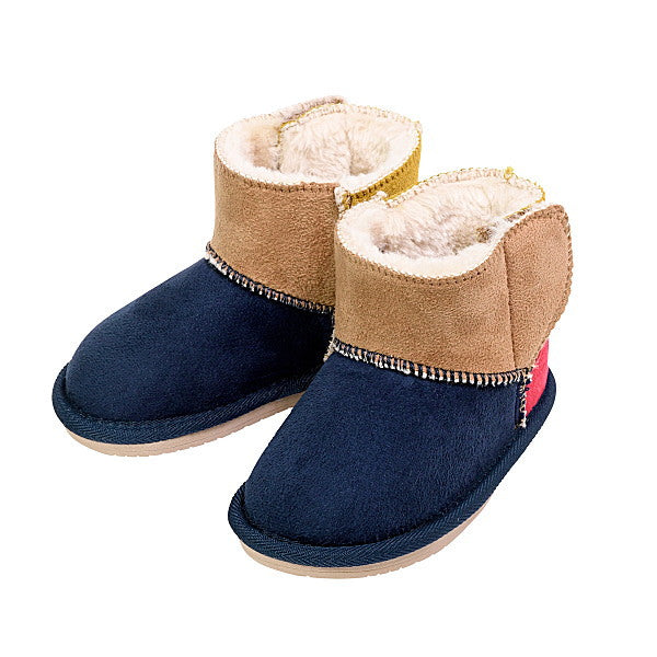 Hot Biscuit - Fluffy Short Boots (No Shoe Box) Baby Kids Boys Girls - 13cm