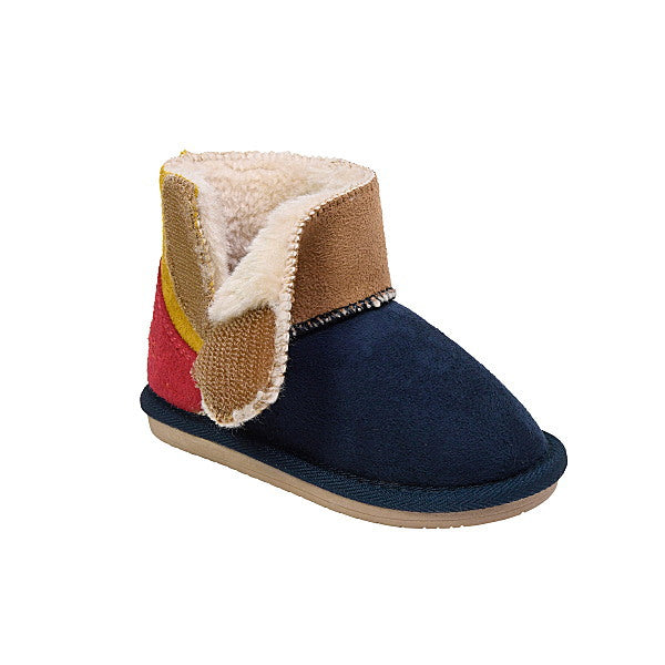 Hot Biscuit - Fluffy Short Boots (No Shoe Box) Baby Kids Boys Girls - 13cm