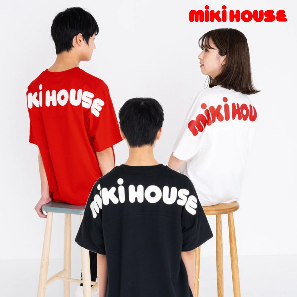 MK-NB221 - Mikihouse Back Logo Tshirt 親子裝-成人