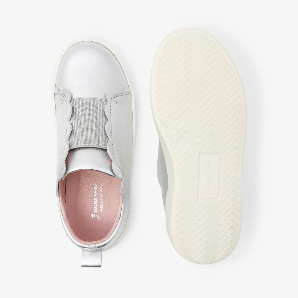 Shoes Ginnastica Elastiche Girl - Argento