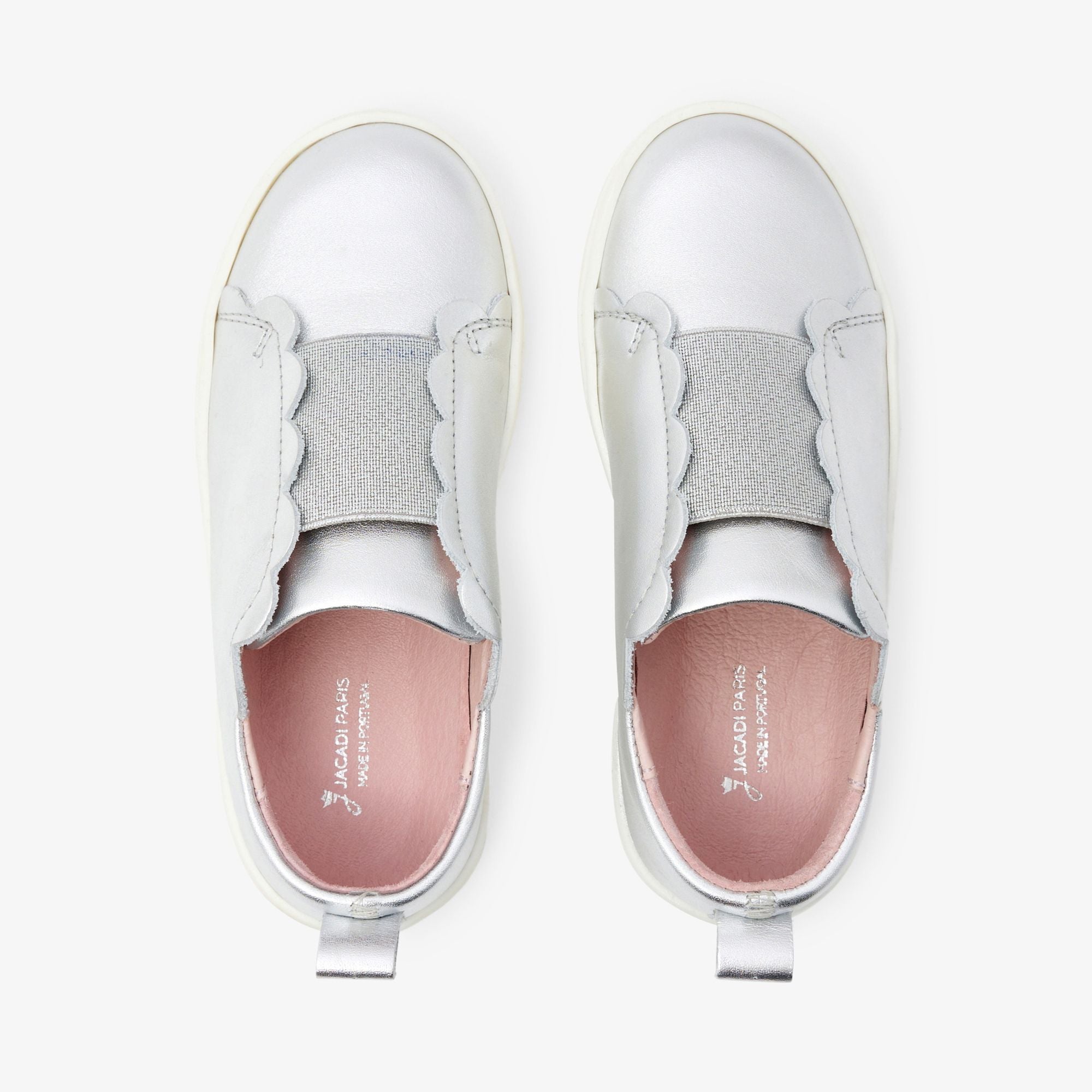 Shoes Ginnastica Elastiche Girl - Argento