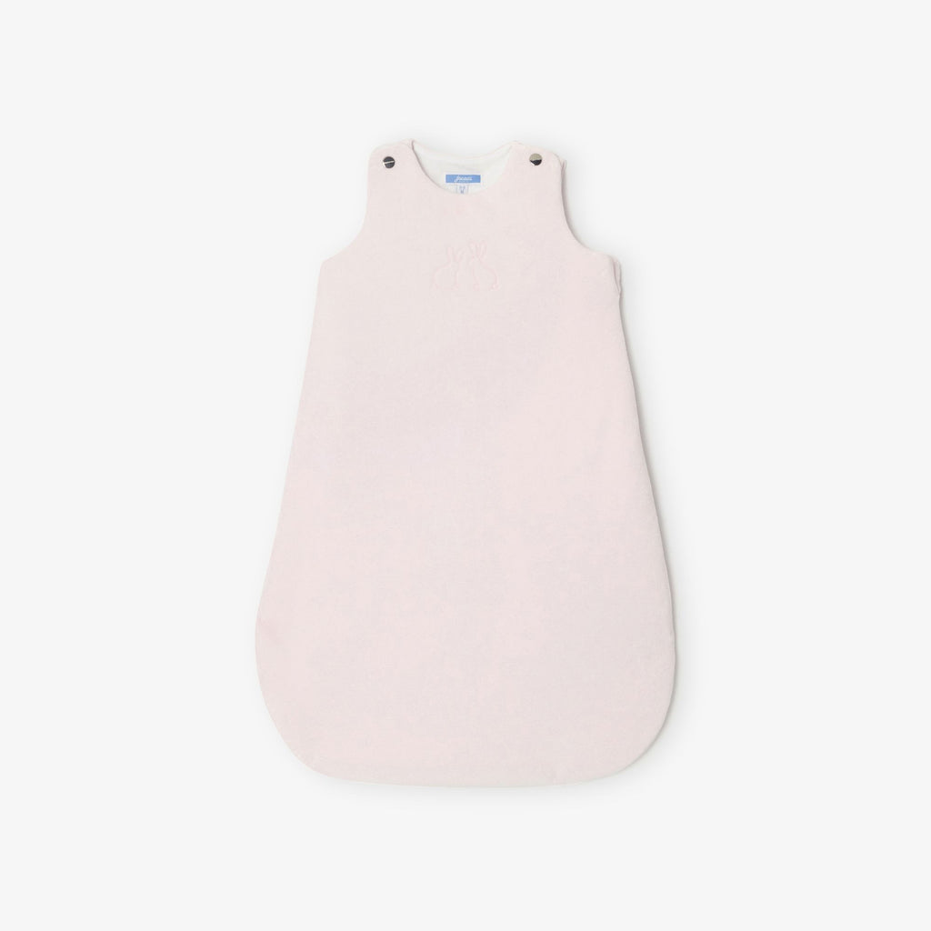 Baby velvet sleeping bag 0-6 months - Jacadi Pale Pink