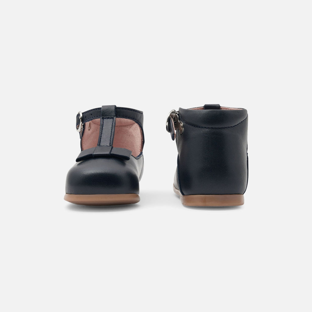 Décolléte With Cinturino a T First Steps For Baby Girl - Blu Navy Jacadi