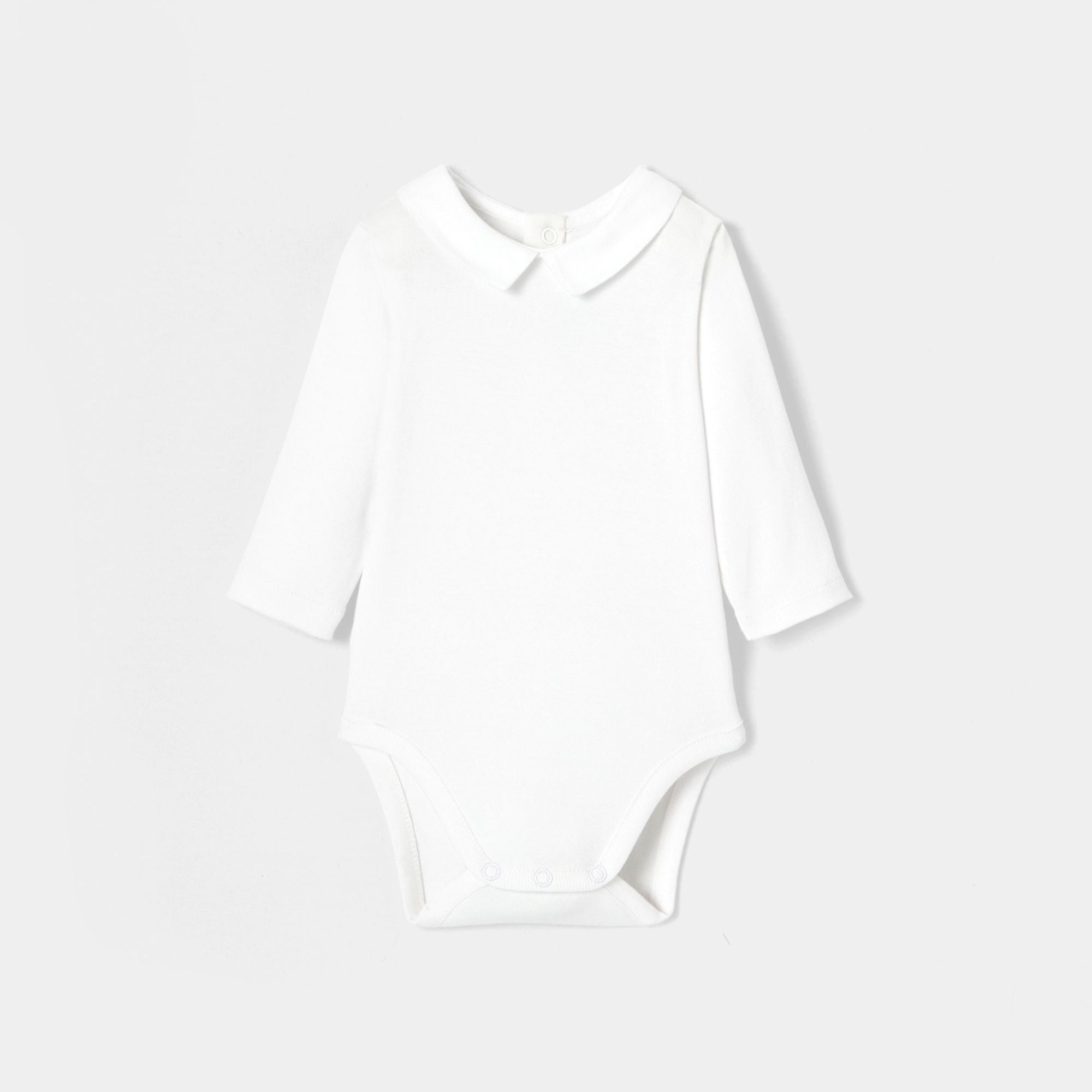 JC-NB073 - Jacadi Baby boy long-sleeved bodysuit