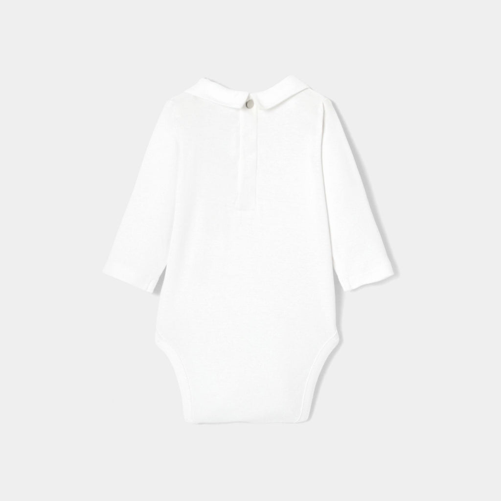 Baby boy long-sleeved bodysuit - Jacadi White