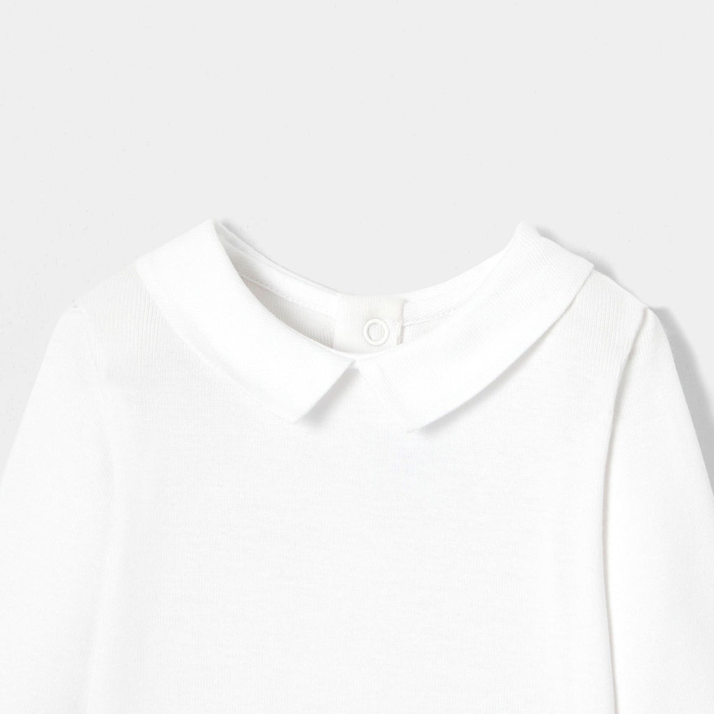 Baby boy long-sleeved bodysuit - Jacadi White