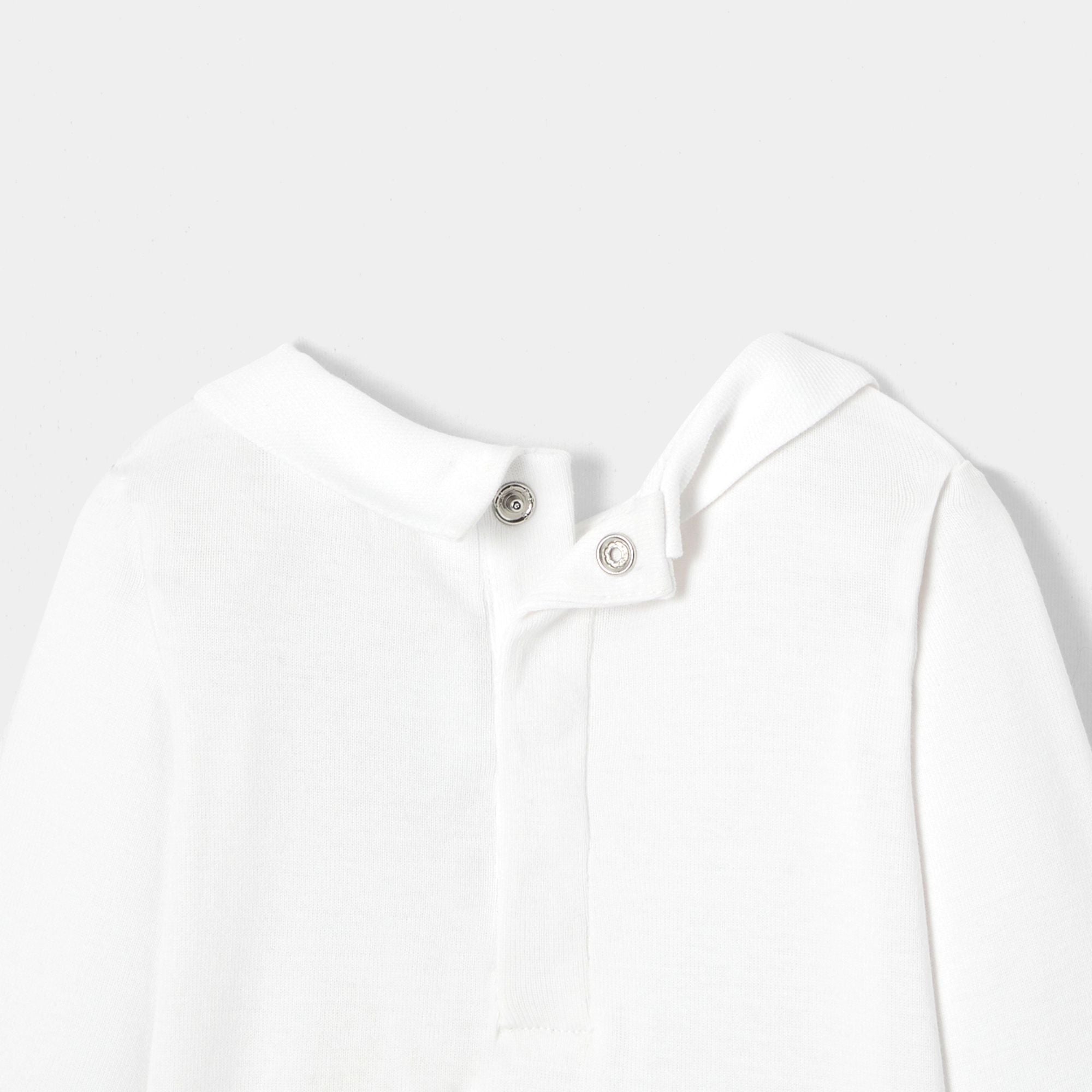 Baby boy long-sleeved bodysuit - Jacadi White